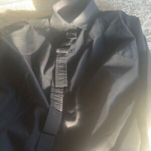 Elegant Black Collared Shirt